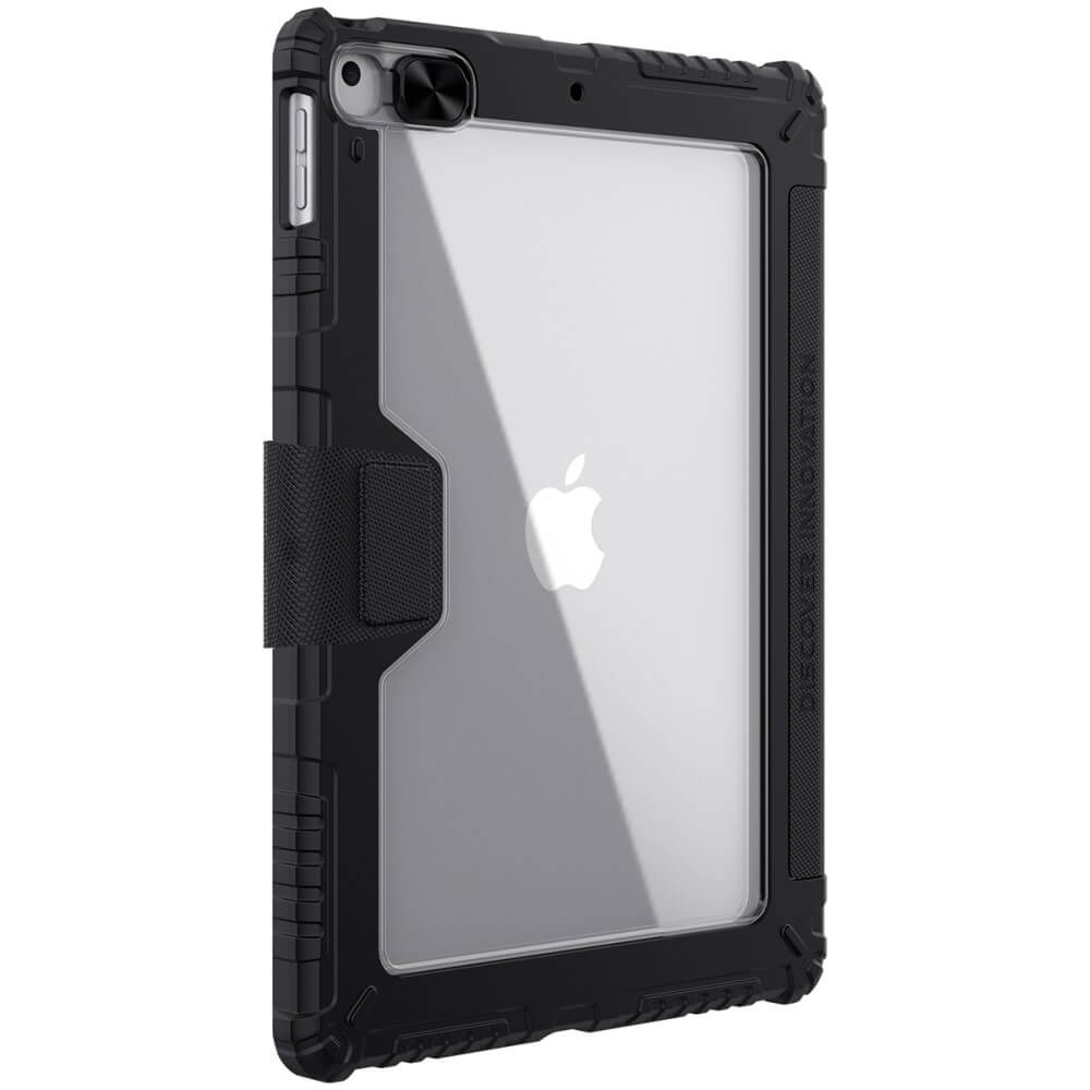 Противоударен Калъф за iPad 9/ 8/ 7 10.2", Nillkin Bumper Case, Черен (8)