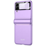 Калъф с Предпазител за Samsung Galaxy Z Flip 3, GKK Magnetic Case, Лилав