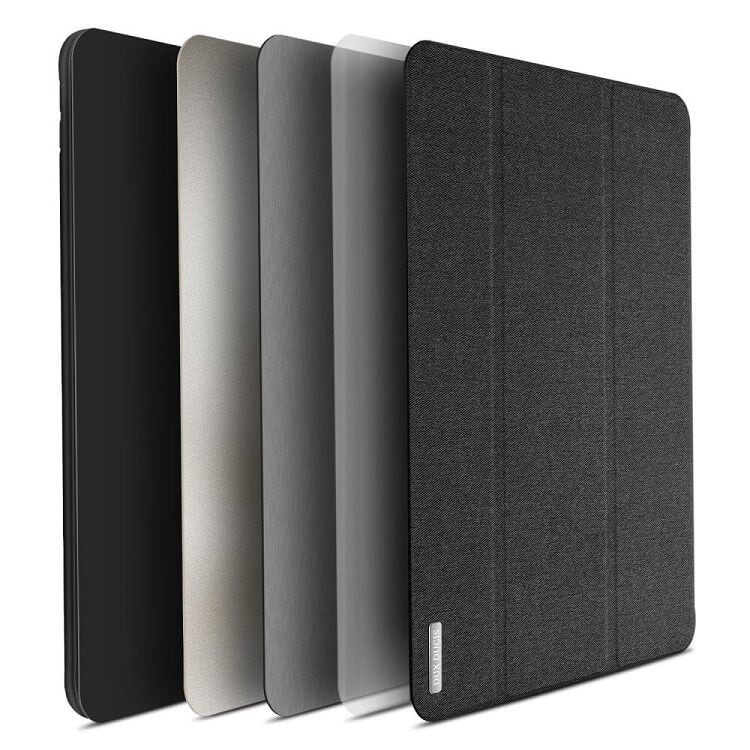 Калъф с Pen Поставка за iPad Pro 12.9" 2017-2015, Dux Ducis Domo Case, Черен (5)