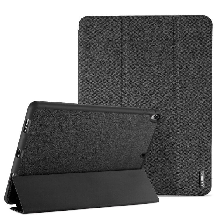 Калъф с Pen Поставка за iPad Pro 12.9" 2017-2015, Dux Ducis Domo Case, Черен (2)