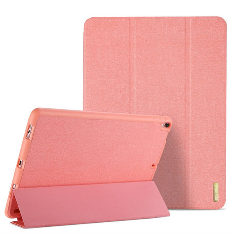 Калъф с Pen Поставка за iPad Pro 12.9" 2017-2015, Dux Ducis Domo Case, Розов (2)
