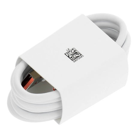 Оригинален USB-C Кабел за Huawei Super Charge LX04072043 66W 6A 1m, Бял (Bulk) (4)