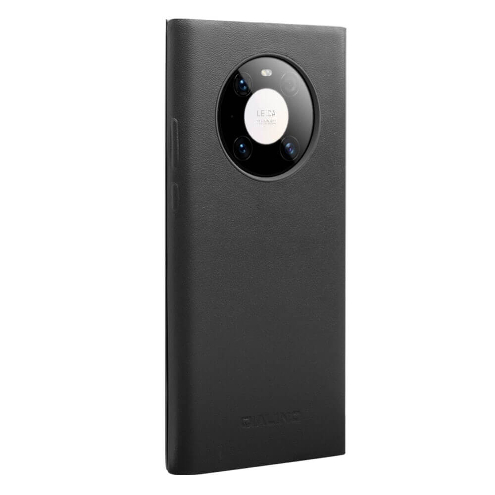 Активен Калъф за Huawei Mate 40 Pro, Qialino Smart Book Case, Черен (4)