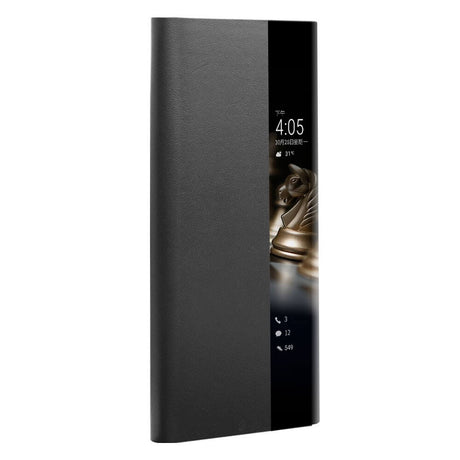 Активен Калъф за Huawei Mate 40 Pro, Qialino Smart Book Case, Черен (2)