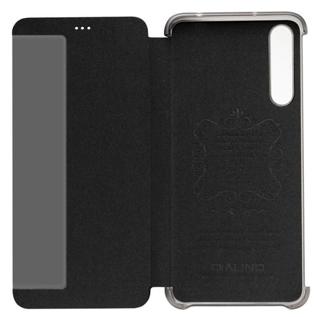 Активен Калъф за Huawei P20 Pro, Qialino Smart Book Case, Черен (3)