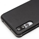 Активен Калъф за Huawei P20 Pro, Qialino Smart Book Case, Черен (4)