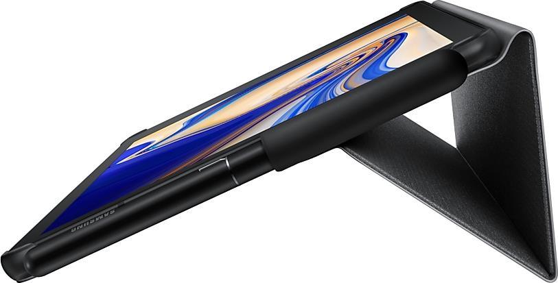 Оригинален Калъф с Pen Поставка за Samsung Tab S4 Book Cover Case Ef-Bt830pbe, Черен (3)