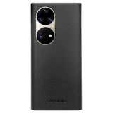 Активен Калъф за Huawei P50 Pro, Qialino Smart Book Case, Черен (5)