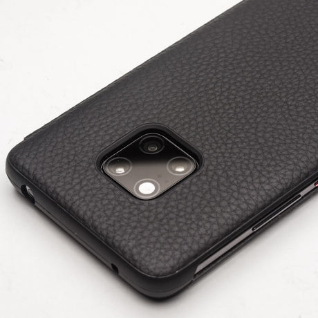Активен Калъф за Huawei Mate 20 Pro, Qialino Smart Book Case, Черен (2)