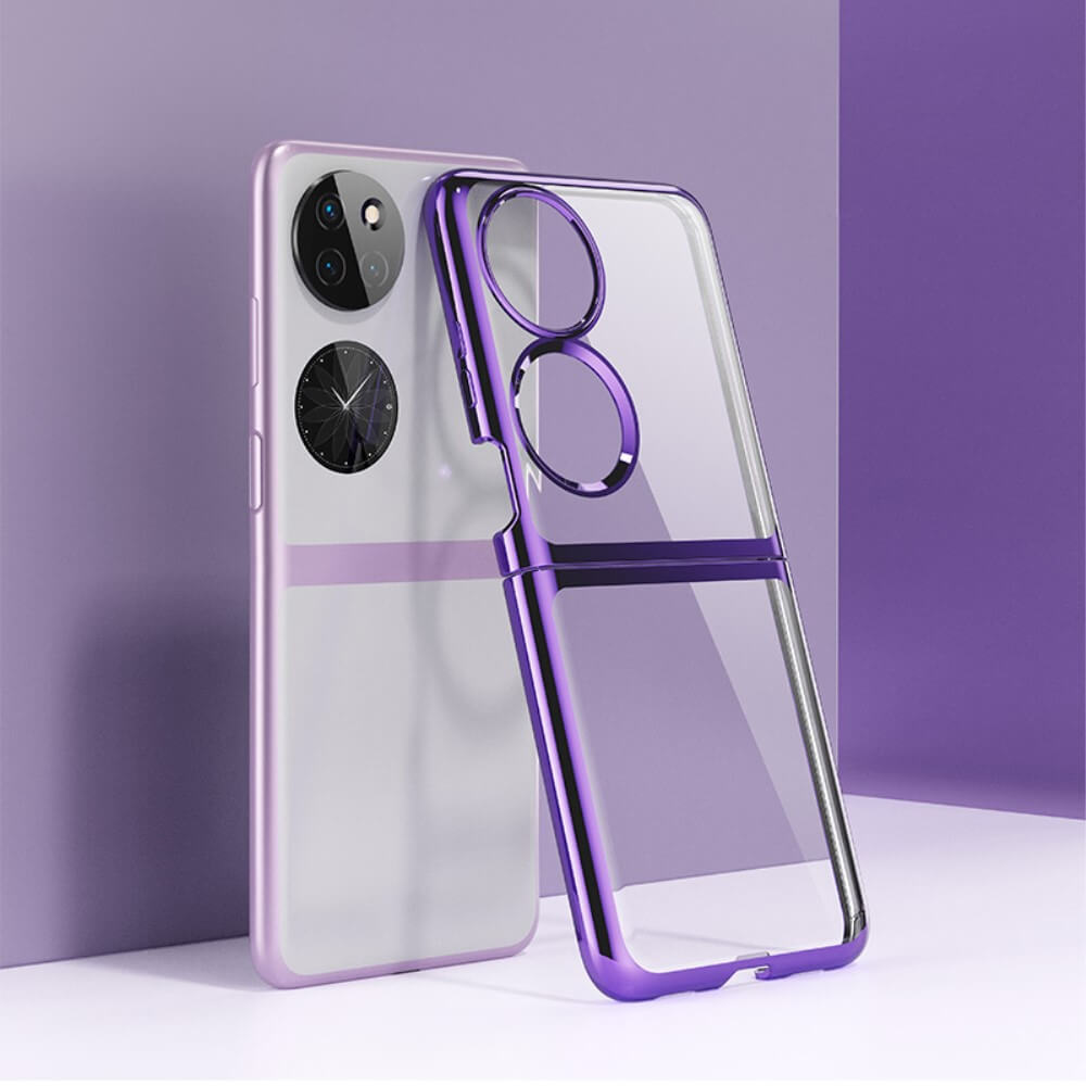 Защитен Калъф за Huawei P50 Pocket, GKK PC Case, Лилав