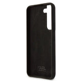 Луксозен Калъф за Samsung S22, Karl Lagerfeld Silicone Case, Черен (5)