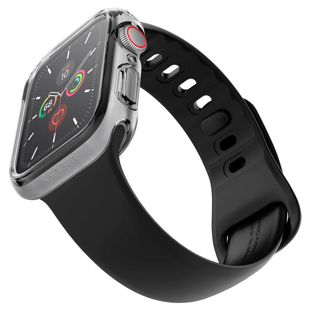 Противоударен Калъф за Apple Watch SE/ 6/ 5/ 4 44 mm, Spigen Ultra Hybrid Case, Прозрачен (3)