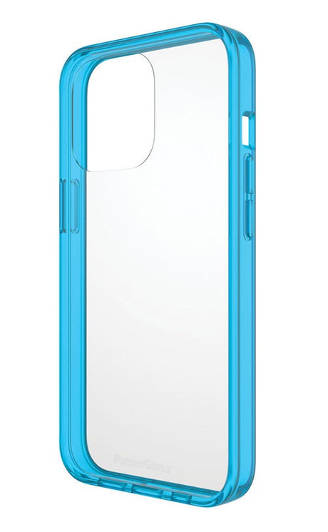 Противоударен Калъф за iPhone 13 Pro, Panzer Clear Color Case, Син (3)