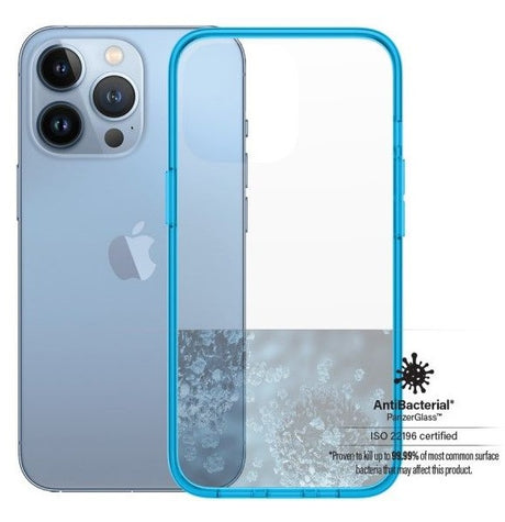 Противоударен Калъф за iPhone 13 Pro, Panzer Clear Color Case, Син (2)