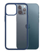Противоударен Калъф за iPhone 12 Pro Max, Panzer Clear Color Case, Син