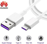 Оригинално Бързо Зарядно за Huawei P40 Pro/Lite, P30 Pro, Mate 20 Pro 220v Super Charger 2 AP84 & USB-C 40W, Бял, (Bulk) (2)