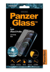 Стъклен Протектор за iPhone 12 Pro Max, PanzerGlass Antibacterial, Прозрачен