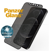 Privacy Протектор за iPhone 12 Pro / 12, PanzerGlass Anti-Spy, Черен (2)