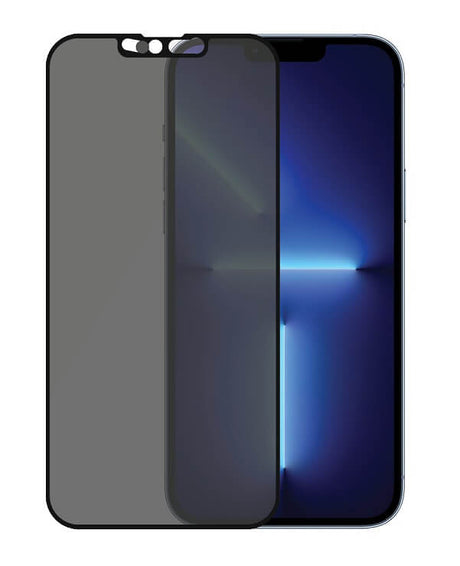 Privacy Протектор с Selfie Плъзгач за iPhone 13 Pro / 13, PanzerGlass Camslider, Черен (2)