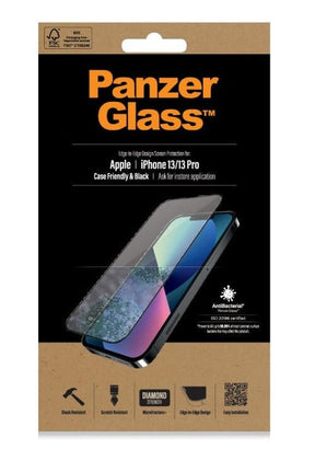 Стъклен Протектор за iPhone 13 Pro Max, PanzerGlass Antibacterial, Прозрачен