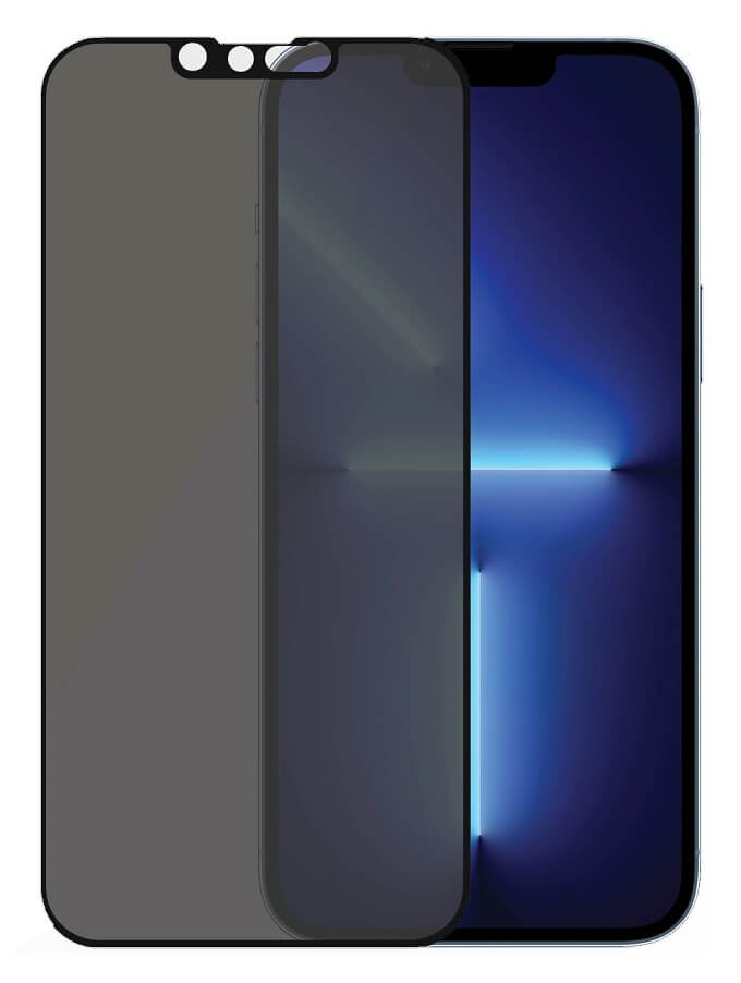 Privacy Протектор за iPhone 13 Pro Max, PanzerGlass Anti-Spy, Черен (2)