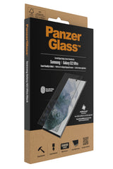 Стъклен Протектор за Samsung S22 Ultra, PanzerGlass Fingerprint 3D, Прозрачен (6)