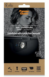 Протектор с Selfie Плъзгач за iPhone 13 Pro Max, PanzerGlass Camslider Swarovski, Прозрачен