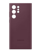 Оригинален Силиконов Калъф за Samsung S22 Ultra, Silicone Cover Case EF-PS908TEE, Бордо (2)