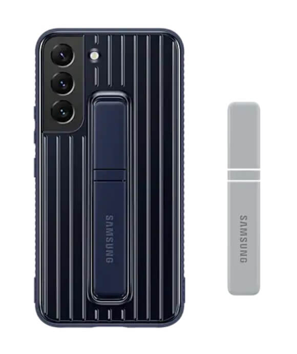 Оригинален Калъф с Поставка за Samsung S22 Plus, Protective Standing Cover Case EF-RS906CNEGWW, Син