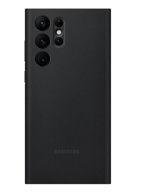Оригинален Активен Калъф за Samsung S22 Ultra Clear View Cover Book Case EF-ZS908CBE, Черен (2)