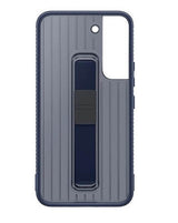 Оригинален Калъф с Поставка за Samsung S22, Protective Standing Cover Case EF-RS901CNE, Син (7)