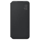 Оригинален Активен Калъф за Samsung S22, Led View Cover Book Case EF-NS901PBE, Черен