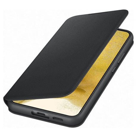 Оригинален Активен Калъф за Samsung S22, Led View Cover Book Case EF-NS901PBE, Черен (4)