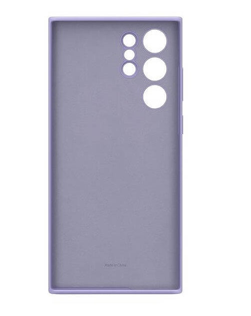 Оригинален Силиконов Калъф за Samsung S22 Ultra, Silicone Cover Case EF-PS908TVE, Лилав (3)