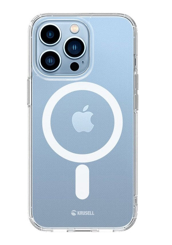 Magsafe Калъф за iPhone 13 Pro Max, Krusell Magnetic Case, Прозрачен (2)