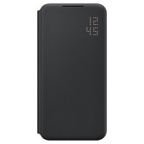 Оригинален Активен Калъф за Samsung S22 Plus, Led View Cover Book Case EF-NS906PBEGEE, Черен