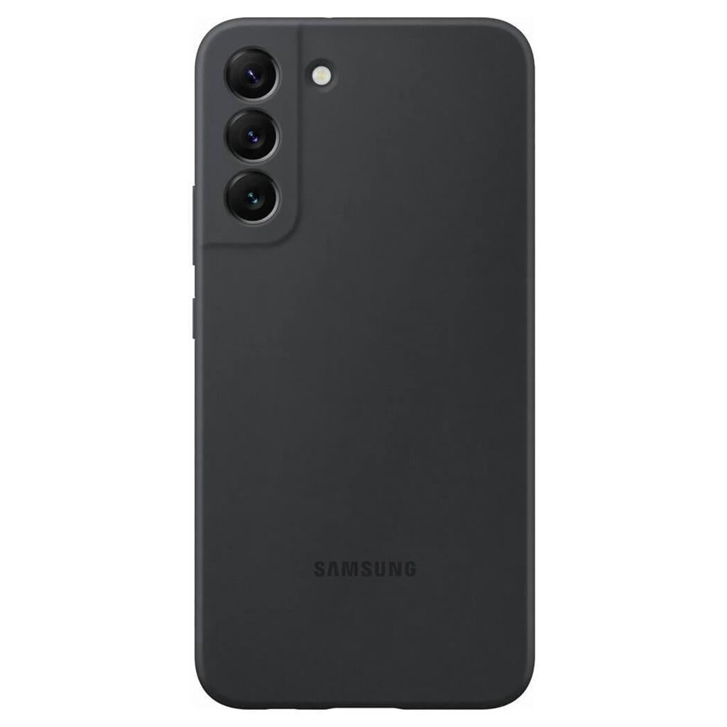 Оригинален Силиконов Калъф за Samsung S22 Plus, Silicone Cover Case EF-PS906TBE, Черен