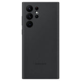 Оригинален Силиконов Калъф за Samsung S22 Ultra, Silicone Cover Case EF-PS908TBE, Черен