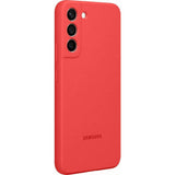 Оригинален Силиконов Калъф за Samsung S22, Silicone Cover Case EF-PS901TPE, Червен (3)