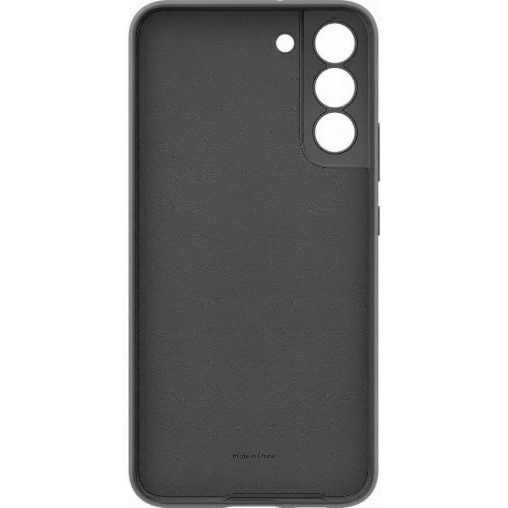 Оригинален Силиконов Калъф за Samsung S22, Silicone Cover Case EF-PS901TBE, Черен (4)