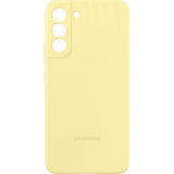 Оригинален Силиконов Калъф за Samsung S22, Silicone Cover Case EF-PS901TYE, Жълт (4)