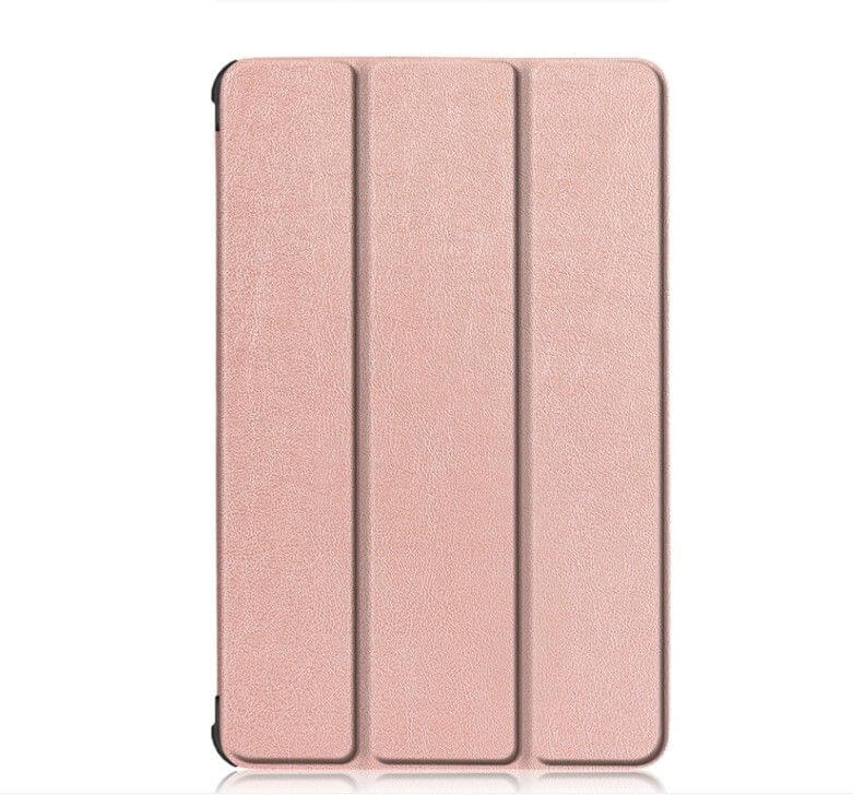 Калъф за Lenovo Tab M10 Plus 10.3, Tri-Fold Leather Case, Розов (2)