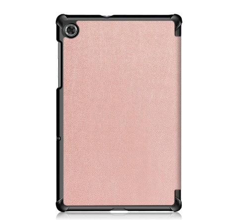 Калъф за Lenovo Tab M10 Plus 10.3, Tri-Fold Leather Case, Розов (3)