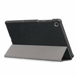 Калъф за Lenovo Tab M10 Plus 10.3, Tri-Fold Leather Case, Черен (4)