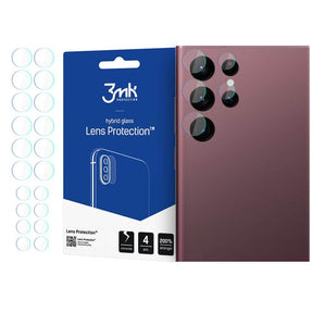 Протектор за Камера Samsung S22 Ultra, 3MK Flexy Cam Glass, Прозрачен