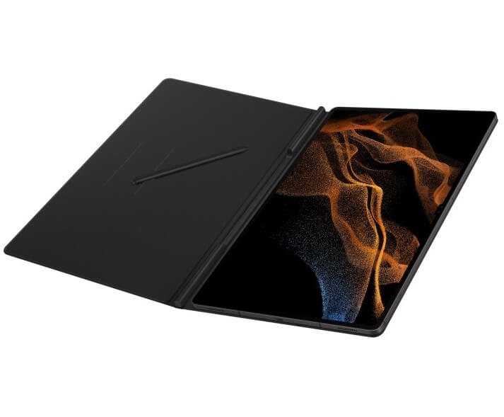 Оригинален Калъф за Samsung Tab S8 Ultra Book Cover Case EF-BX900PBEGEU, Черен (2)