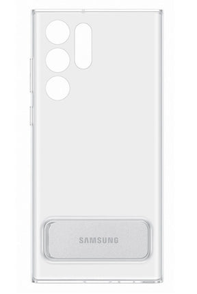 Оригинален Калъф за Samsung S22 Ultra, Clear Standing Cover Case EF-JS908CTE, Прозрачен