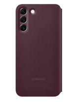 Оригинален Активен Калъф за Samsung S22 Clear View Cover Book Case EF-ZS901CEE, Бордо (5)
