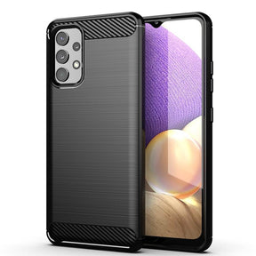 Противоударен Калъф за Samsung A33, Forcell Carbon Case, Черен