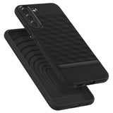 Противоударен Калъф за Samsung S22, Spigen Caseology Parallax, Черен (3)